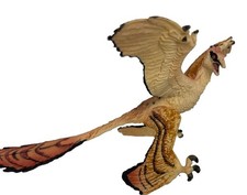 Carnegie Safari Microraptor Dinosaur BIRD Figure Prehistoric Collectible L 2005 picture