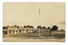 RPPC Belfast,ME,Searsport Ave.Penobscot Bay Camps,Gas Pump picture