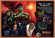 1998 WarCraft Adventures Lord Of The Clans PC Original Advertisement / Promo v2 picture