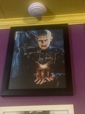 Doug Bradley Aka Pinhead Signed 8x10 Picture With A Coa Come With Frame picture