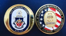USS HARPERS FERRY LSD-49 COMMAND MASTER CHIEF COIN picture