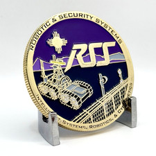 Challenge Coin - Sandia National Laboratories Robotic & Security Systems picture