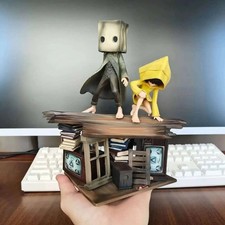 Little Nightmares Six & Mono 22cm PVC Figure Collectible Statue Model Toy picture