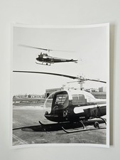 1957 Two NYPD Bell 47J Helicopters Hurst Delivery 8x10 Archive Photo Vintage picture
