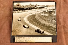 1947 Indianapolis Speedway 500 Race Start Cliff Bergere AP Wire Photo V39 picture