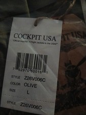 This is a Cockpit USA reproduction of a World War II M1943 (M-43) Field Coat. picture