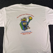1999 Microsoft Powered by Windows CE shirt XL Las Vegas Slot Machine Tech Promo picture