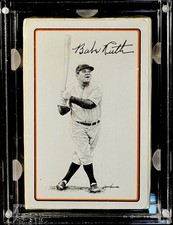 1978 High Grade Babe Ruth Playing Cards Landsman Baseball Deck Sealed Unopened picture