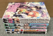 The Dragon Knight's Beloved Vol 1-2 Necromance Vol 1-2 Fantasy English Manga Lot picture
