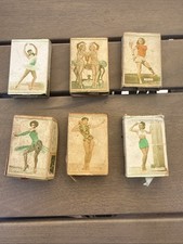 Vintage Original Cuban Matchboxes From Havana Cuba Lot Of 6 picture