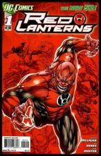 Red Lanterns #1 VF+ Condition Atrocitus 2nd Print (DC Comics, Nov 2011) picture