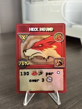 Wizard101 [Heck Hound] Holographic Custom Collectible Card (High Quality) picture