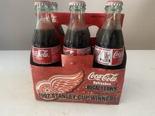 Detroit Red Wings 1997 Championships Coca-Cola 8 Ounce Six Pack picture