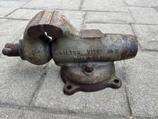VINTAGE WILTON No. 3 Bullet Vise WWII Era? Chicago USA picture