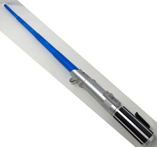 STAR WARS Blue Lightsaber Hasbro 2010 C-029A Cosplay Retractable Jedi Saber Used picture