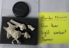 Hordes Minions Gun Boar Light Warbeast Farrow Model picture