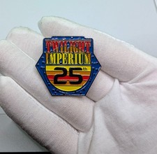 Twilight Imperium 25th Anniversary Board Game Promo Enamel Lapel Pin picture