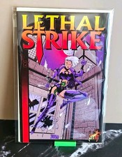 Lethal Strike #1 (London Night Studios 1994) CGC 9.8 Signed 1st Print picture