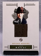 2023 Keepsake Edition Bugsy Siegel Authentic Vintage Leather Hat Relic  Mobster picture