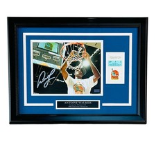 Antoine Walker Autographed Kentucky Wildcats (1996 Final Four) Deluxe Framed 8x1 picture