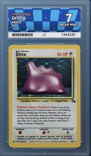 1999 Pokémon Fossil Ditto Holo #3/62 ACE 7 Near Mint Vintage WOTC Unlimited picture