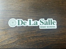 2” X 5” De La Salle High School Car Magnet picture