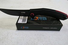 CJRB J1906 FBT J1906-BBK, Black AR-RPM9 Blade Linerlock Folding Knife picture