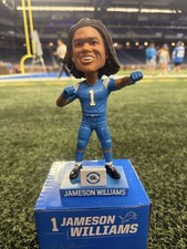 Jameson Williams bobblehead LLM Detroit Lions 08/19/2026 picture