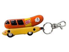 Oscar Mayer Wienermobile Keychain Toy 2005 Orange Plays Jingle Collectible NEW picture
