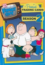 HTF 2006 Family Guy Season 2 Complete 72 Card Set + Promo P1 & Empty Wrappers picture