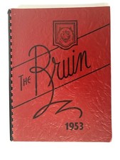 Vintage 1953 Pawnee Public School Yearbook 