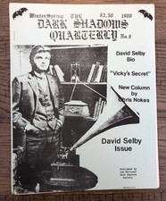 THE DARK SHADOWS QUARTERLY #8 vintage TV series fanzine (1980) FINE picture