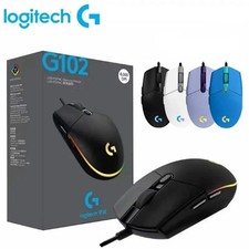 Logitech G102 USB Wired Gaming Mouse 8000 DPI Rainbow Optical Effect Scree picture
