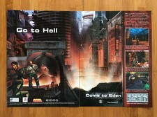 Project Eden PS2 PC 2001 Print Ad/Poster Official Eidos Video Game Promo Art  picture