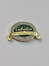Cabela's Lapel Pin Hunting Fishing And Outdoor Outdoor Gear Since 1961 picture