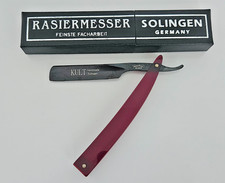 Wacker KULT 2011 4/8 Straight Razor Limited 27/72 Solingen Germany Factory Edge picture