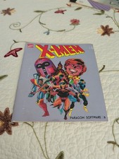 X-Men Madness in Murderworld manual and supplement Commodore 64 picture
