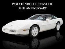 1988 Chevrolet Corvette NEW METAL SIGN: 12x16 Large Size - 35th Anniversary picture