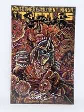 TMNT Shredder in Hell #1 Kevin Eastman Signed Santolouco Variant IDW 2019 picture