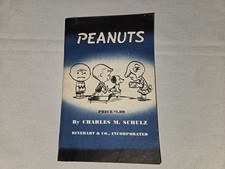 RARE 1952 RINEHART PEANUTS COMPLETE BOOK CHARLIE BROWN SNOOPY CHARLES SHULZ ORIG picture