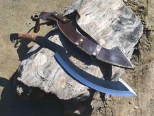 New Custom Handmade Carbon Steel Blade Egyptian Khopesh Sword  Hunting Sword picture