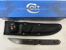 RARE/DISCONTINUED COLT CT673 Yoroidoshi Fixed Blade Knife with Sheath-New in box picture