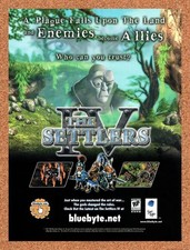 2000 The Settlers IV PC Original Advertisement / Retro Promo v2 picture