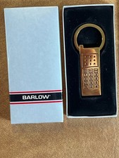 BARLOW Collectibles Keychain Cellular Twist Lock Key Holder Ring NOS picture