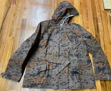 WWII GERMAN WAFFEN FALL OAK A TO WHITE CAMO WINTER PARKA-SIZE 3 (44-48R) picture
