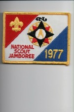 1977 National Jamboree patch (Plastic Back) picture