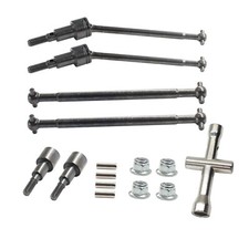 Metal Front Rear Wheel Drive Shaft Set for SUCHIYU 16101 16102 16210 1:16 RC Car picture