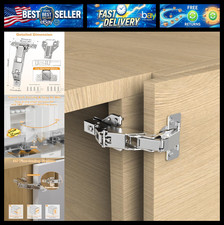 Chibery 4 Pack 180 Degree Soft Close Cabinet Hinges, Lazy Susan & Kitchen Corner picture