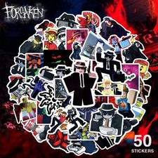 Forsaken Sticker 50 piece Set PVC Waterproof Seal Chance Forsaken Roblox Game Ga picture