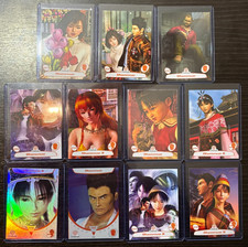 LIMITED RUN GAMES - SEGA DREAMCAST BASE & FOIL TRADING CARD LOT - SHENMUE & II picture